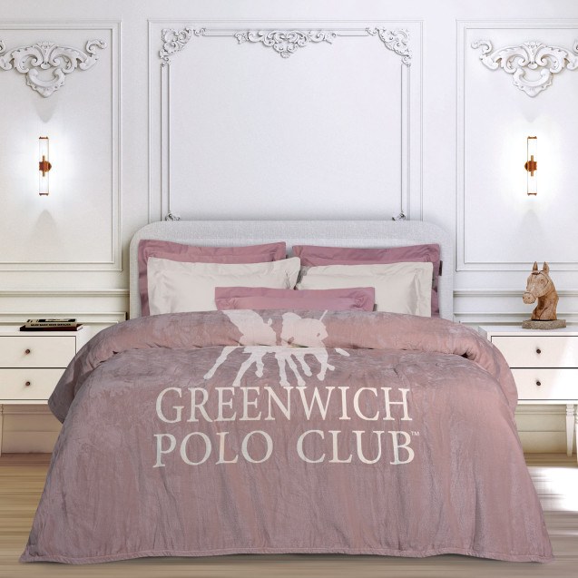 Κουβέρτα Fleece Υπέρδιπλη Greenwich Polo Club...
