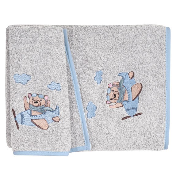 Σετ Βρεφικές Πετσέτες 2 Τεμαχίων Greenwich Polo Club 8851...