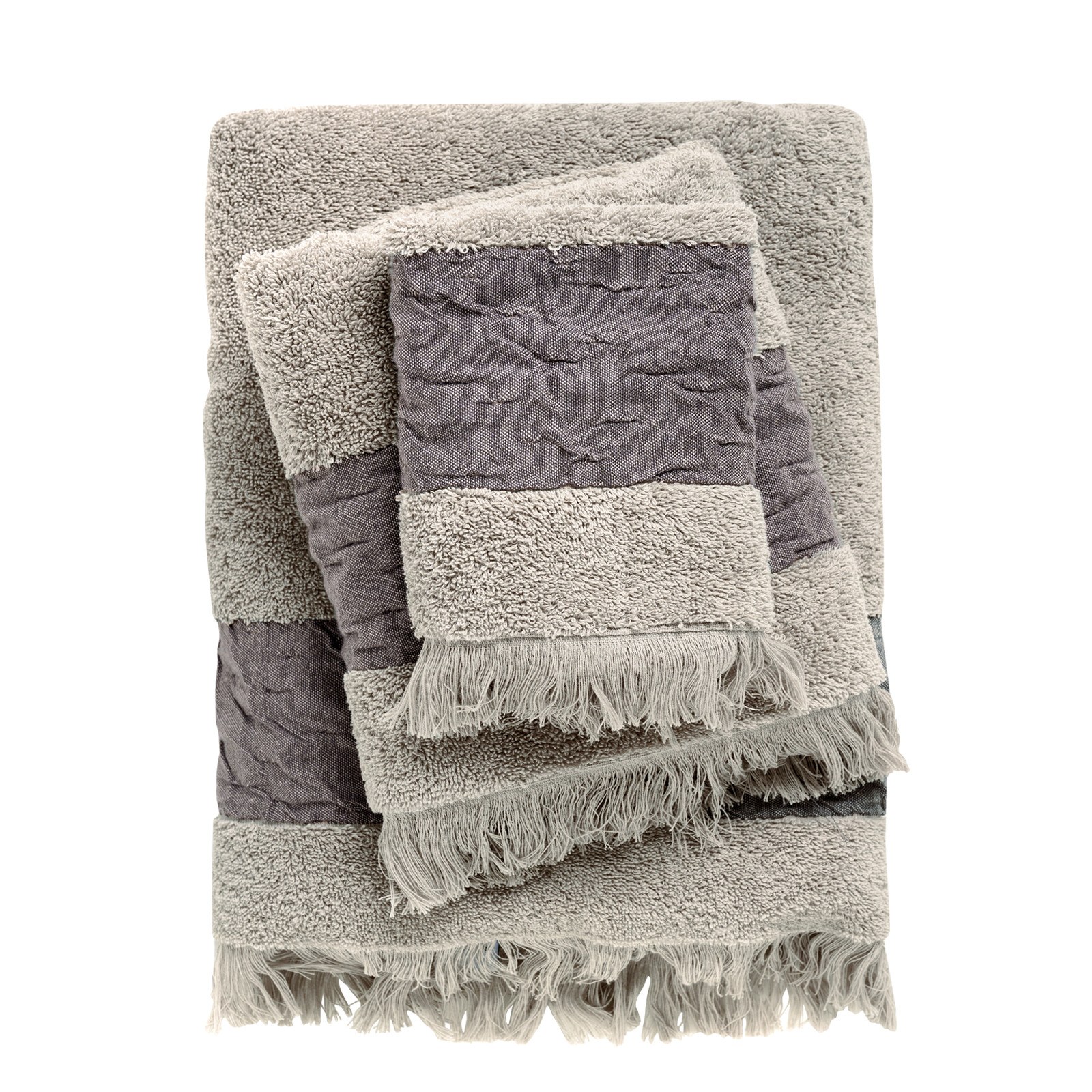 Σετ Πετσέτες 3 Τεμαχίων Das Home 0745 Taupe