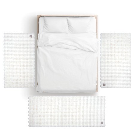 Χαλί Γούνινο Greenwich Polo Club 3111 White 75x140