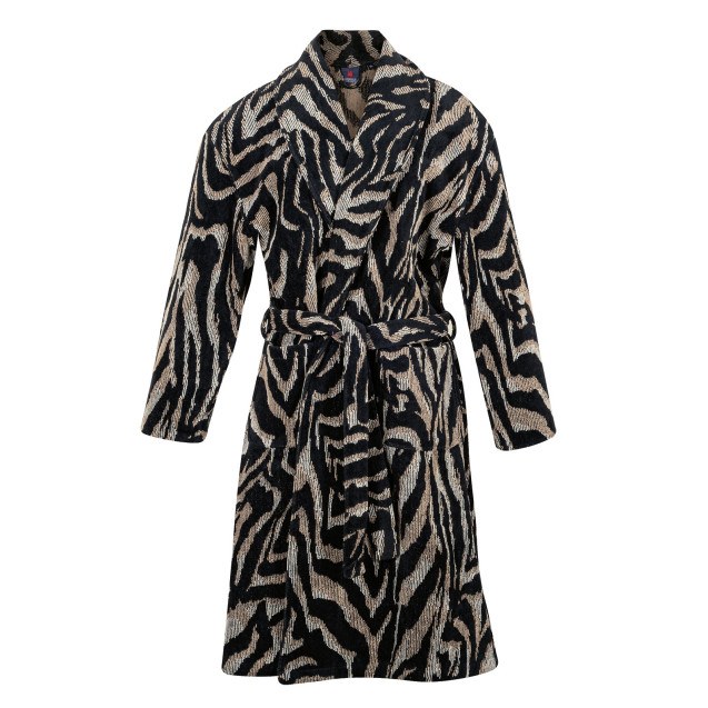 Μπουρνούζι Greenwich Polo Club 3098 Ecru-Black...