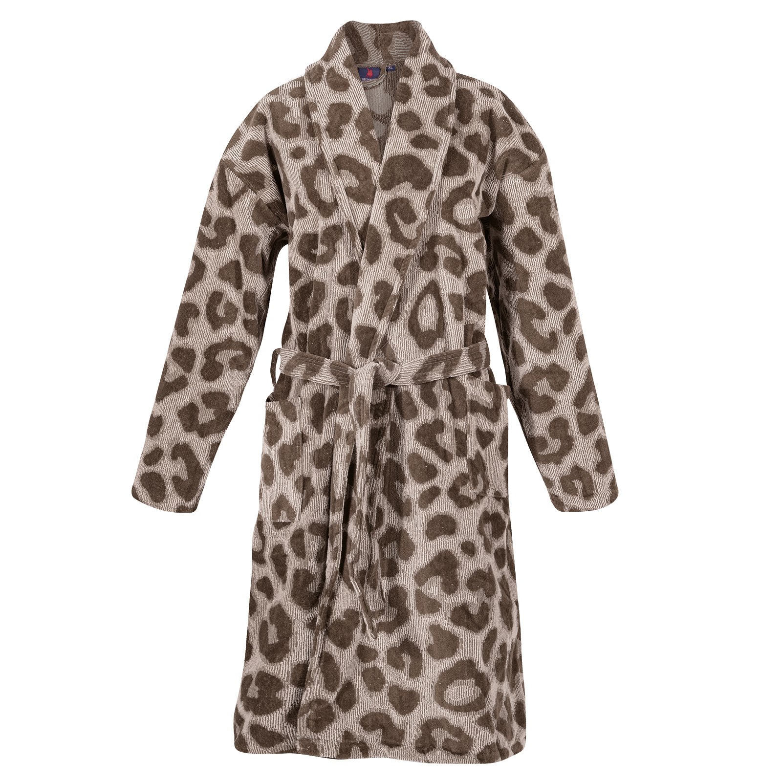 Greenwich Polo Club Μπουρνούζι Greenwich Polo Club 3099 Taupe-Black MEDIUM