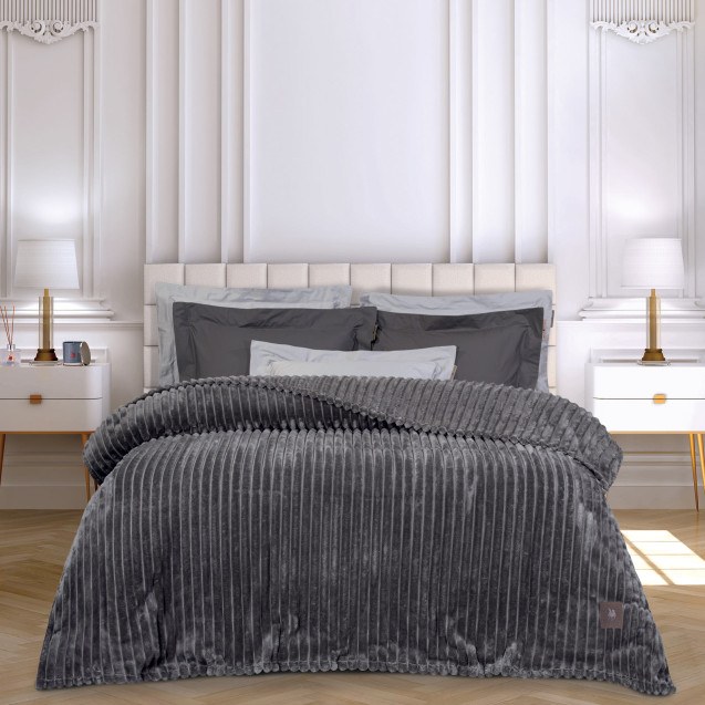 Κουβέρτα Fleece Υπέρδιπλη Greenwich Polo Club...