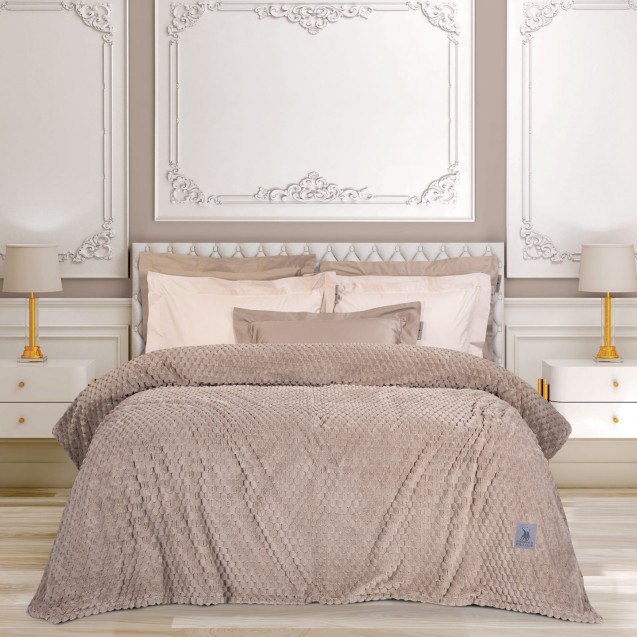 Κουβέρτα Fleece Υπέρδιπλη Greenwich Polo Club...