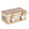 Σετ Λαβέτες 4 Τεμαχίων Das Home 4008 Taupe 30x30