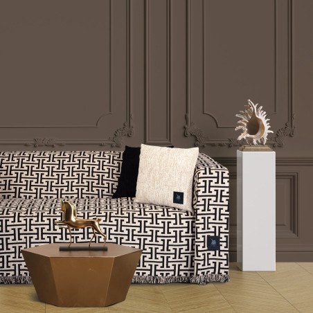 Ριχτάρι Τριθέσιου Greenwich Polo Club 3931 Ecru-Black 180x300