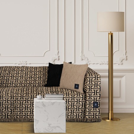 Ριχτάρι Τριθέσιου Greenwich Polo Club 3932 Beige-Black 180x300