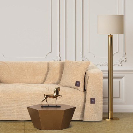 Ριχτάρι Διθέσιου Greenwich Polo Club 3923 Beige 180x250