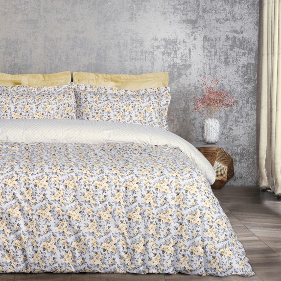 Σετ Σεντόνια Μονά 3 Τεμαχίων Das Home 9650 Grey-Ivory...