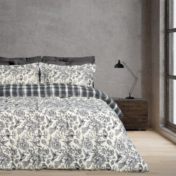 Σετ Σεντόνια Μονά 3 Τεμαχίων Das Home 9648 Cream-Black...