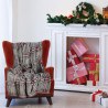 Κουβέρτα Fleece Καναπέ Das Home 1362 Grey-Red 130x170