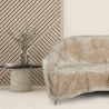 Κουβέρτα Fleece Καναπέ Das Home 1187 Beige 130x170