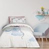 Κουβέρτα Fleece Μονή Das Home  4915 Light Blue-Pink-Mint 160x220