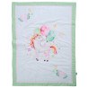 Πάπλωμα Κούνιας Das Baby 4919 Mint-White-Pink 110x150