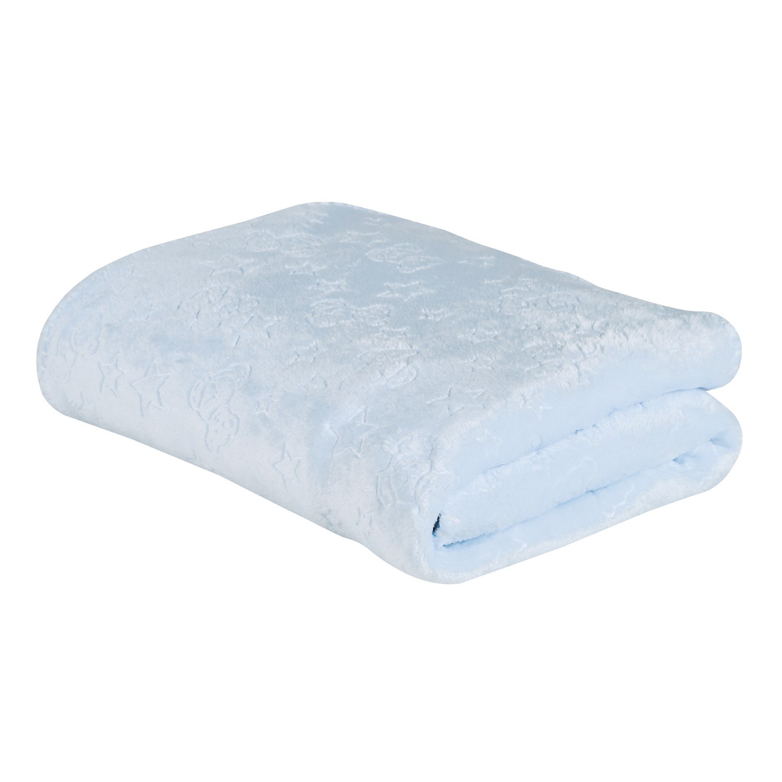 DAS BABY Κουβέρτα Fleece Αγκαλιάς Das Home 4905 Light Blue 75x100
