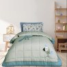 Παιδικό Πάπλωμα Μονό Das Home 4914 Grey-Blue-Mint 160x220