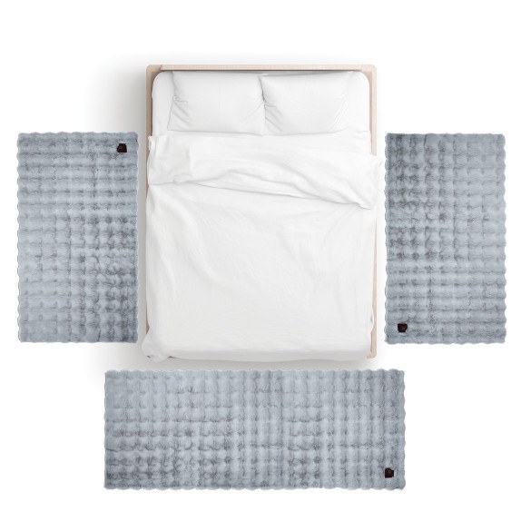 Χαλί Γούνινο Greenwich Polo Club 3112 Grey 75x200