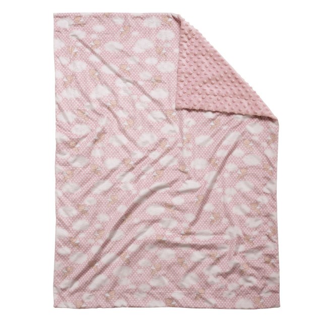 Κουβέρτα Fleece Αγκαλιάς Das Home 4902 Pink 75x100