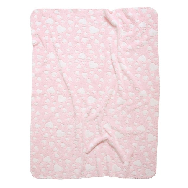 Κουβέρτα Fleece Αγκαλιάς Das Home 4907 Pink 75x100