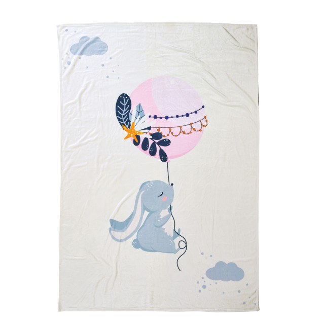 Κουβέρτα Fleece Αγκαλιάς Das Home 4915 Light...