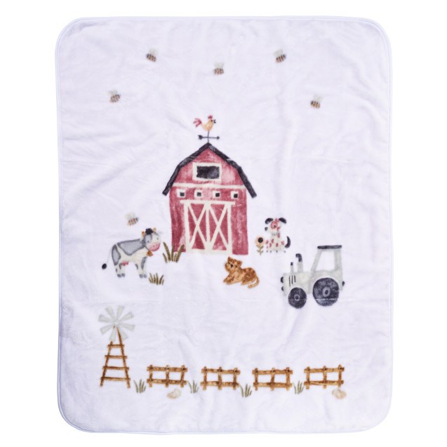 Κουβέρτα Βελουτέ Κούνιας Das Home 4916...