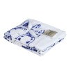 Σετ Ποτηρόπανα 2 Τεμαχίων Das Home 0738 White-Blue 40x60