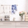 Σετ Ποτηρόπανα 2 Τεμαχίων Das Home 0738 White-Blue 40x60