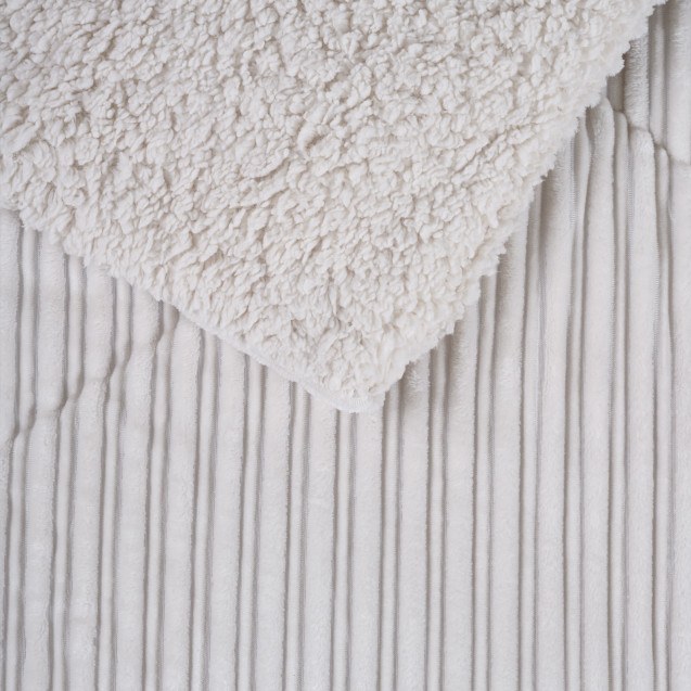 Κουβερτοπάπλωμα Μονό με Γούνα Sherpa Das Home...