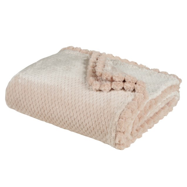 Κουβέρτα Fleece Καναπέ Das Home 1185 Pink 130x170