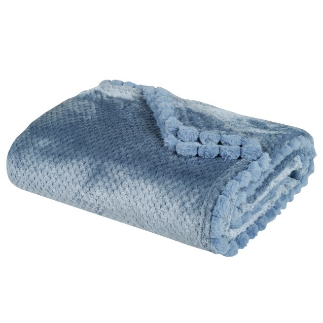 Κουβέρτα Fleece Καναπέ Das Home 1186 Dusty Blue...