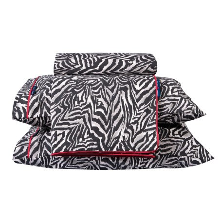 Σετ Παπλωματοθήκη King Size 3 Τεμαχίων Greenwich Polo Club 2217 Black-Beige 240x260