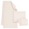 Σετ Πετσέτες Φαγητού 4 Τεμαχίων Greenwich Polo Club 3009 Ivory 40x40