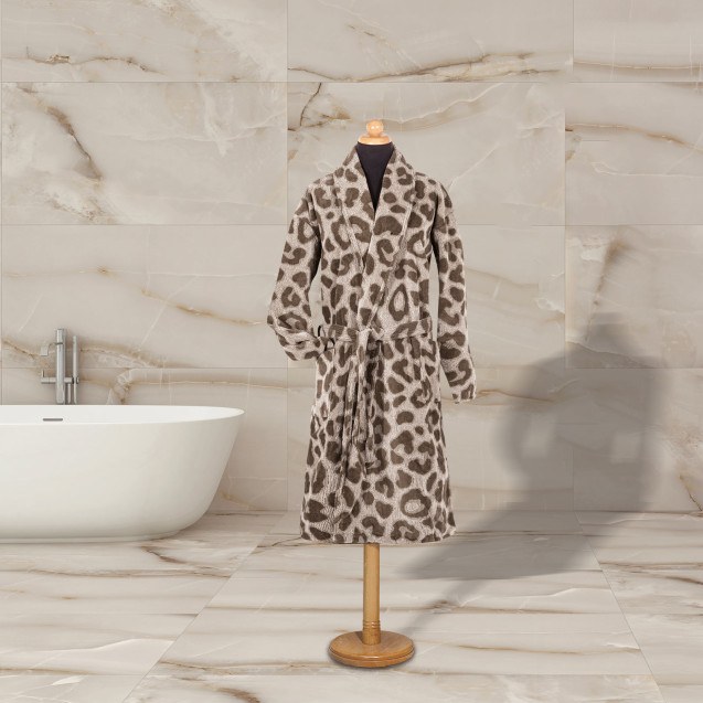 Μπουρνούζι Greenwich Polo Club 3099 Taupe-Black...