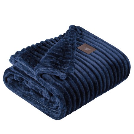 Κουβέρτα Fleece Υπέρδιπλη Greenwich Polo Club 3487 Blue 220x240