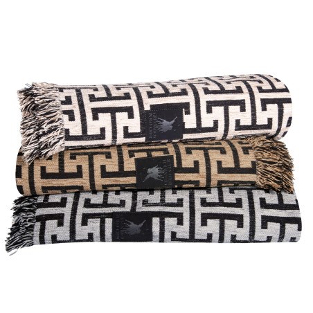 Ριχτάρι Διθέσιου Greenwich Polo Club 3932 Beige-Black 180x250
