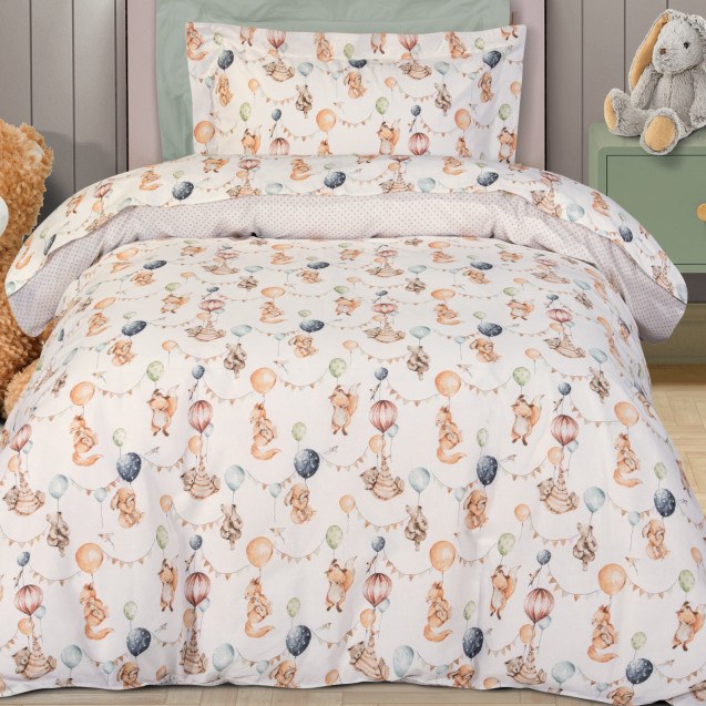 Σετ Παιδική Παπλωματοθήκη Μονή 2 Τεμαχίων...