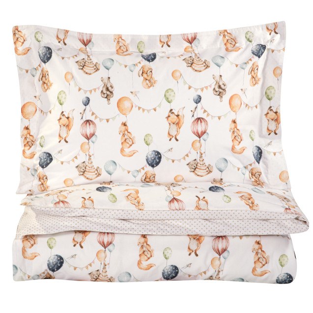 Σετ Παιδική Παπλωματοθήκη Μονή 2 Τεμαχίων...