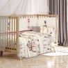 Κουβέρτα Fleece Κούνιας Greenwich Polo Club 8850 Cream-Taupe-Teracotta 110x150