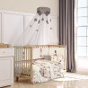 Κουβέρτα Fleece Κούνιας Greenwich Polo Club 8850 Cream-Taupe-Teracotta 110x150