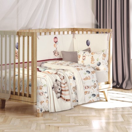 Κουβέρτα Fleece Αγκαλιάς Greenwich Polo Club 8850 Cream-Taupe-Teracotta 80x110
