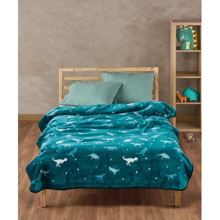 Παιδική Κουβέρτα Βελουτέ Μονή Kentia Balur 160x220