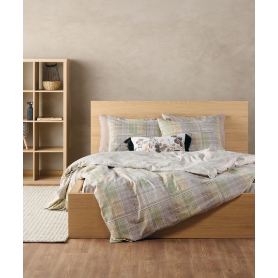 Σετ Σεντόνια Φανελένια King Size 4 Τεμαχίων Kentia...