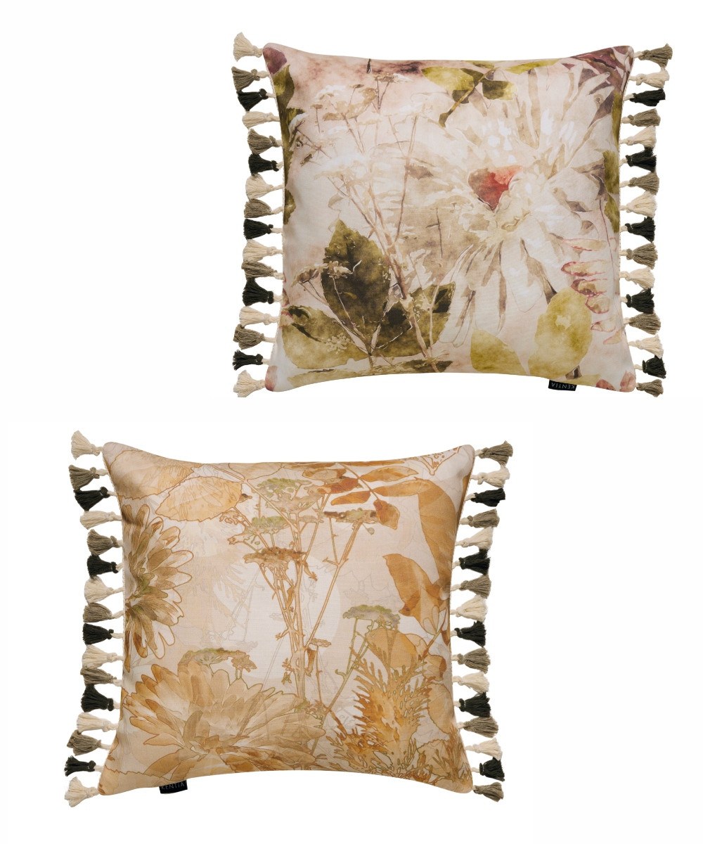 Σετ Μαξιλαροθήκες Διακόσμησης 2 Τεμαχίων Kentia Fancy W