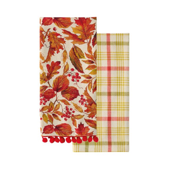 Σετ Πετσέτες Κουζίνας 2 Τεμαχίων Kentia Fazzy 2418 40x60