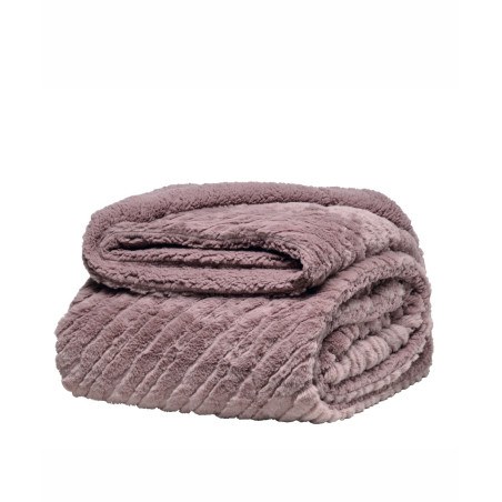 Κουβέρτα Γούνινη με Sherpa King Size Kentia Lilibeth 20 260x230