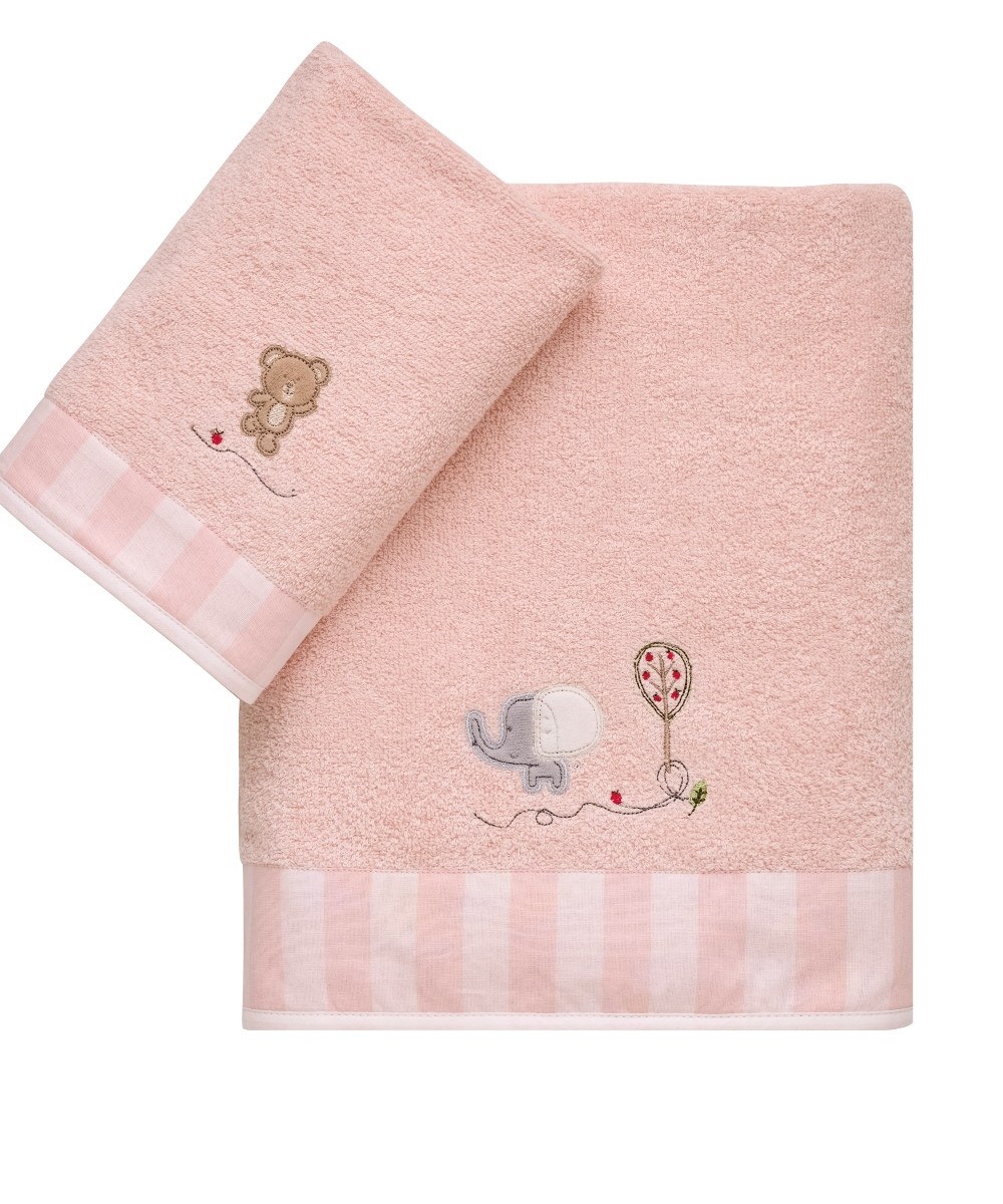 Σετ Βρεφικές Πετσέτες 2 Τεμαχίων Kentia Marenia 70x125