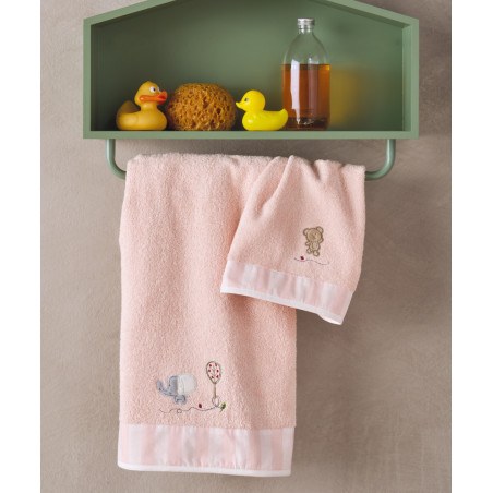 Σετ Βρεφικές Πετσέτες 2 Τεμαχίων Kentia Marenia 70x125