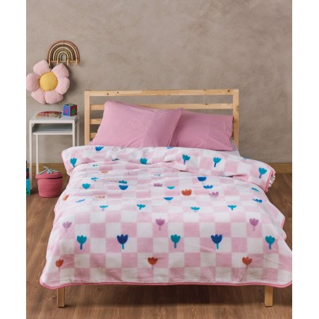 Παιδική Κουβέρτα Βελουτέ Μονή Kentia Peggy 160x220
