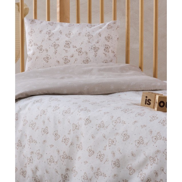 Σετ Σεντόνια Κούνιας 3 Τεμαχίων Kentia Poope...