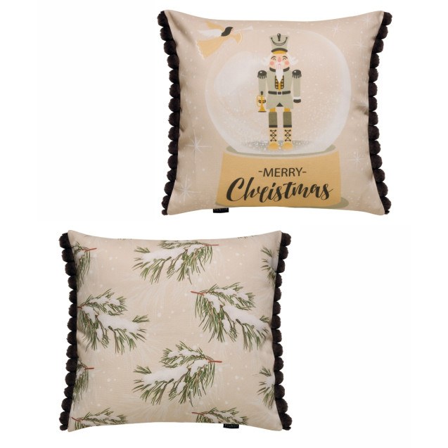 Σετ Μαξιλαροθήκες Διακόσμησης 2 Τεμαχίων Kentia...